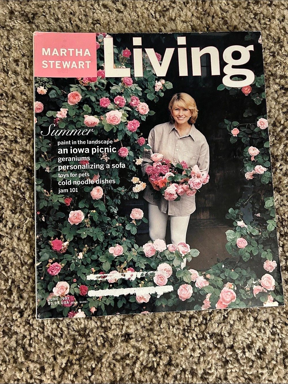 Martha Stewart Living Magazine June 1997 Number 50